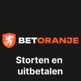 Oranje Bet storten en uitbetalen